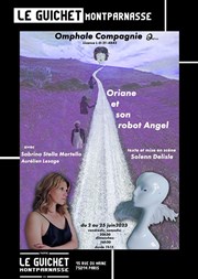 Oriane et son robot Angel Guichet Montparnasse Affiche