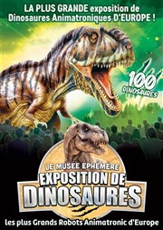 Le Musée Éphémère® : Exposition de dinosaures à Mâcon Parc des expositions de Mcon Affiche