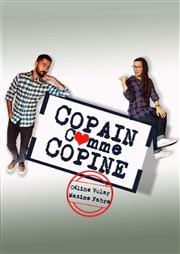 Céline Volay et Maxime Fabre dans Copain comme copine Caf Thtre de l'Accessoire Affiche