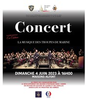 Concert de l'Orchestre des troupes de Marine Thtre Claude Debussy Affiche