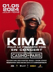 Kima en concert Casino de Paris Affiche