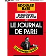 Edouard Baer avec beaucoup de mondes sur scne dans Le Journal de Paris